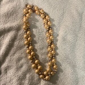Elegant Gold-Beaded Double Strand Necklace - Macys